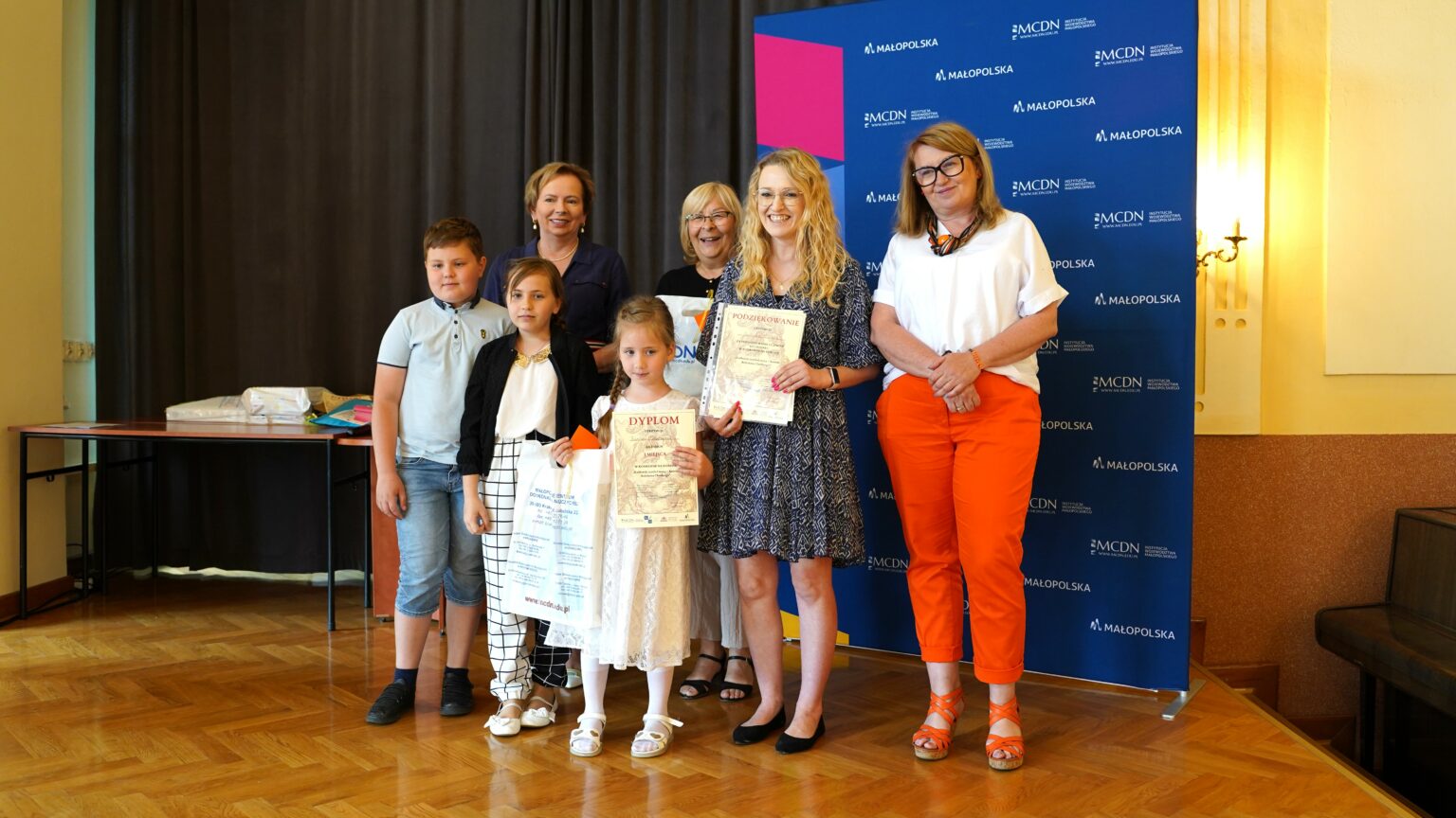 MCDN Ośrodek w Tarnowie – wręczenie nagród w milenijnych konkursach przedszkolnych