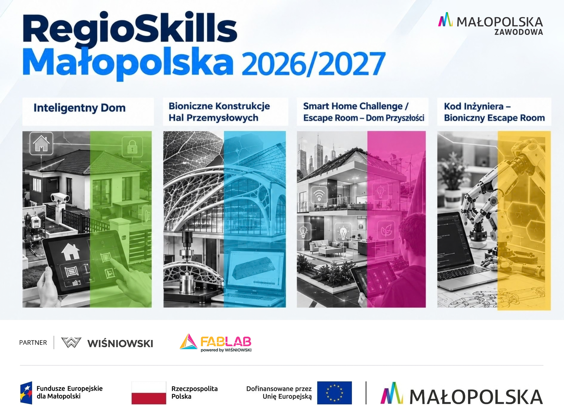 baner Regio Skills Małopolska 2026/2027